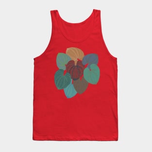 Terra Cotta Leaves Tank Top